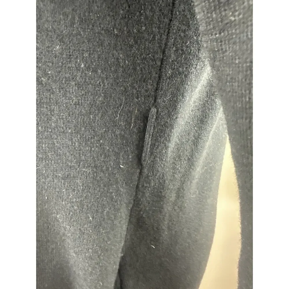 MM LaFleur O'Keeffe Sweater Cardigan Wool Silk Cashmere Duster XL *MISSING BELT* - Picture 15 of 16